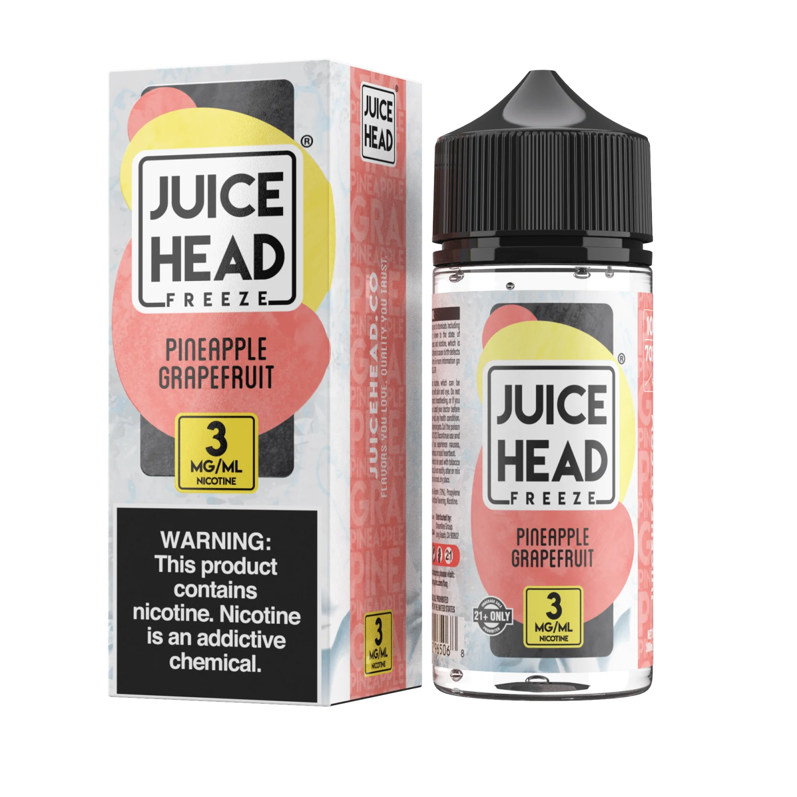 Pineapple Grapefruit Freeze by Juice Head Freeze – 100mL
