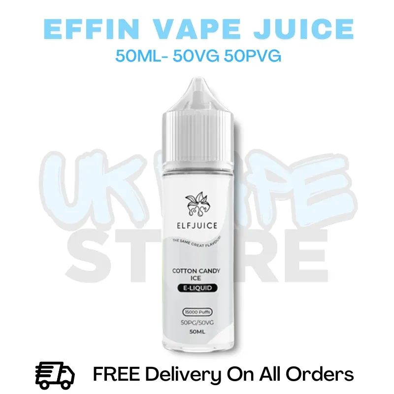 Cotton Candy Ice Effin Juice Shortfil 50ML