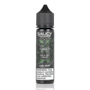 Apple Mint Tobacco | Saucy Eliquid | 60ml (Final Closeout)