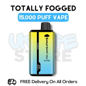 Rainbow Totally Fogged Ultra 15000 15K Puff Disposable | 10+ Flavours