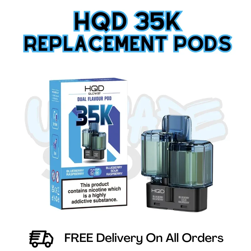 HQD 35K Puff Refil Pack Replacement Pods - £6.49 - Image 2