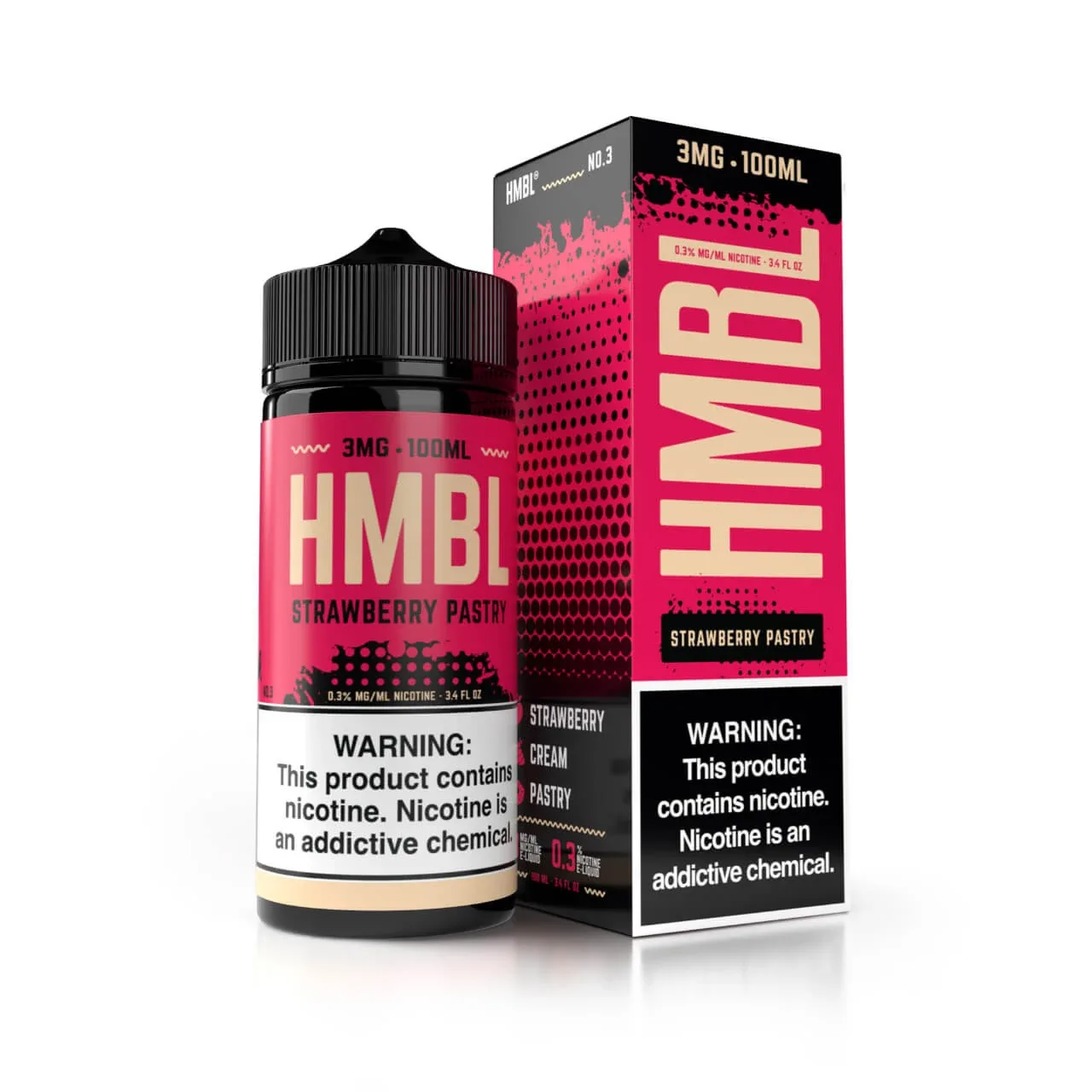 Strawberry Pastry | HMBL by Humble Juice Co | 100ml (Final closeout) - Image 2