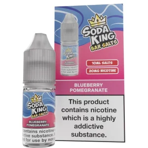 Blueberry Pomegranate By Soda King Bar Salt