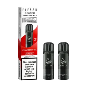 Strawberry Ice Elfbar 600 Pods