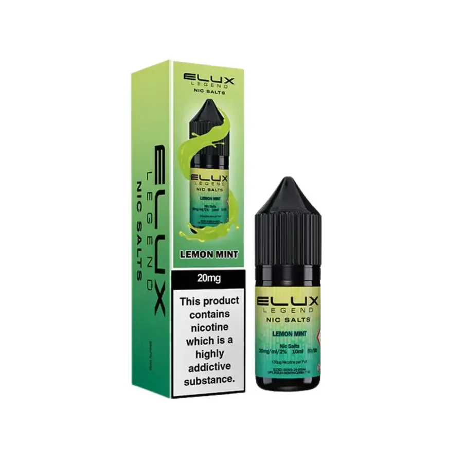 Lemon Mint Nic salt By Elux Legend