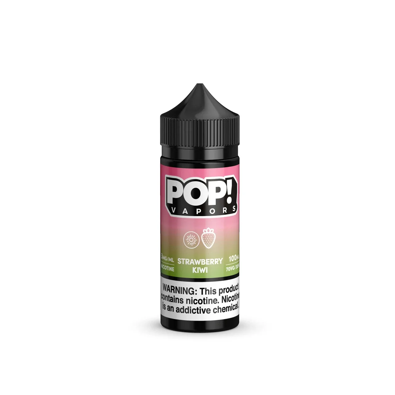 Strawberry Kiwi Ice | Fruit POP! by The Milkman | 100ml (Final Closeout) - Image 2