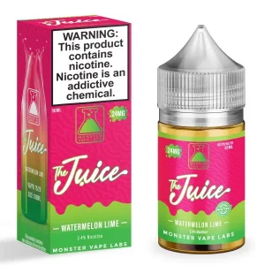 The Juice Watermelon Lime Nic Salt by Monster Labs - (30mL)