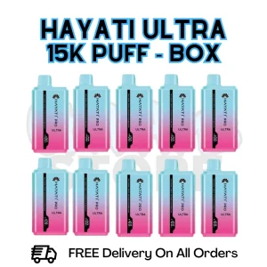 Fruit Bomb Hayati Pro Ultra 15K Puffs Box Of 10 - £85.99