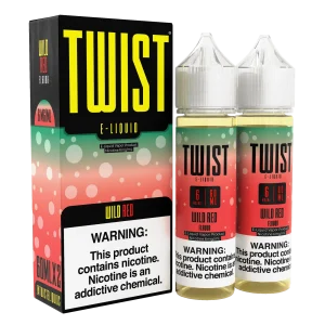 Wild Red by Twist E-Liquid – 60mL x 2