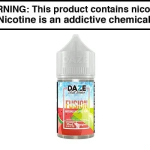 WATERMELON APPLE PEAR ICED BY 7 DAZE FUSION SALT 15ML/30ML