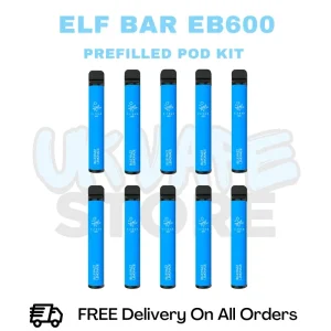 Blue Razz Lemonade ELF Bar EB600 Box Of 10