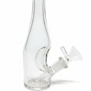 Mini Toke Bottle Glass Bubbler Hand Pipe
