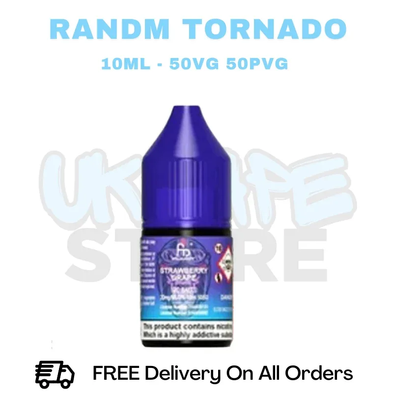 RandM Tornado 7000 Strawberry Grape Nic Salt