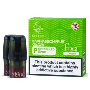 Kiwi Passion Fruit Guava Elf Bar Mate P1 Prefilled Pods