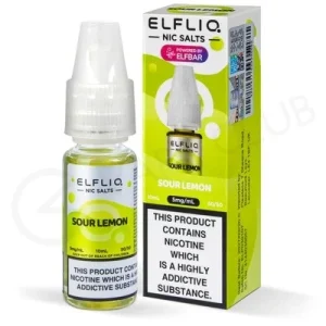 Sour Lemon Nic Salt E-Liquid by Elf Bar Elfliq