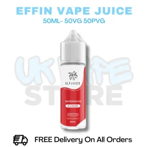 Watermelon Effin Juice Shortfil 50ML