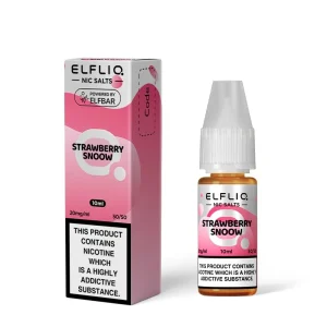 Strawberry Snoow Nic Salt By Elfliq