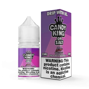 Grape Bubblegum by Candy King on Salt – 30mL