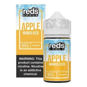 Reds Mango Iced | Reds Apple Ejuice by 7 Daze | 60ml (Final Closeout)