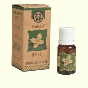Goloka Basil Natural & Undiluted Essential Oil 10ml