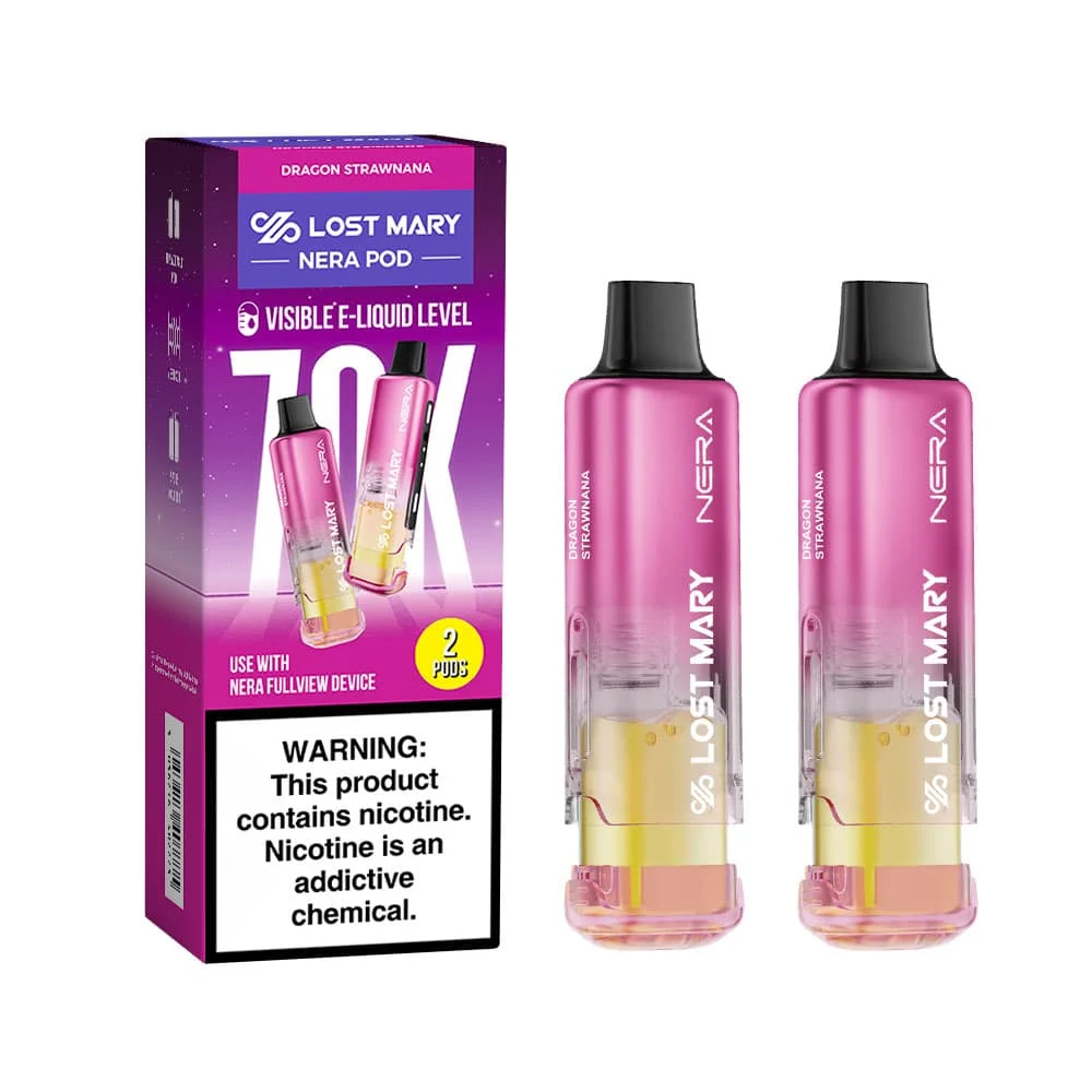 Lost Mary Nera FullView 70K Disposable Pods – 2 Pack - Image 2