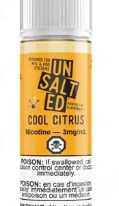 Cool Citrus | Unsalted brand | 60ml (Final Closeout)