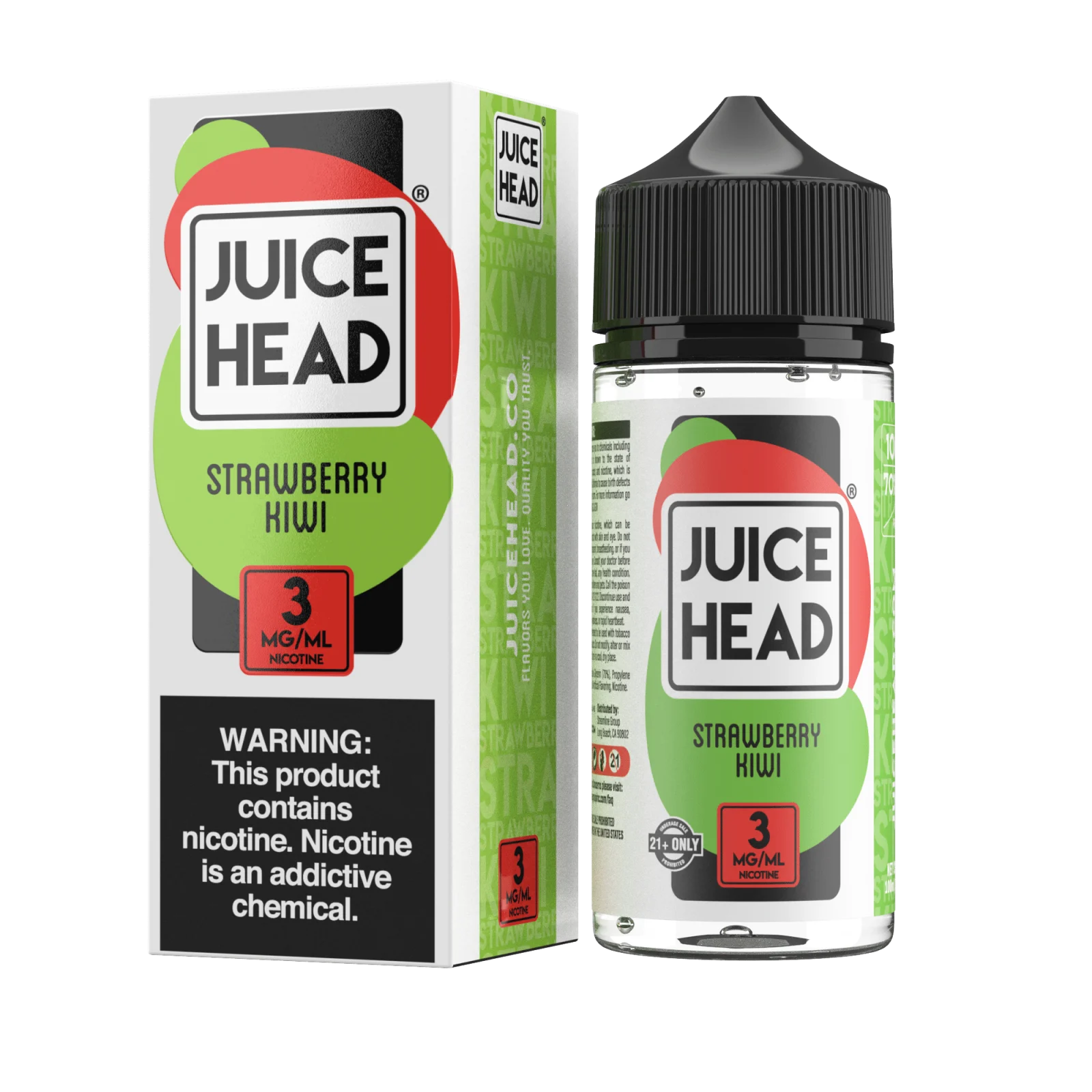 Strawberry Kiwi by Juice Head – 100mL
