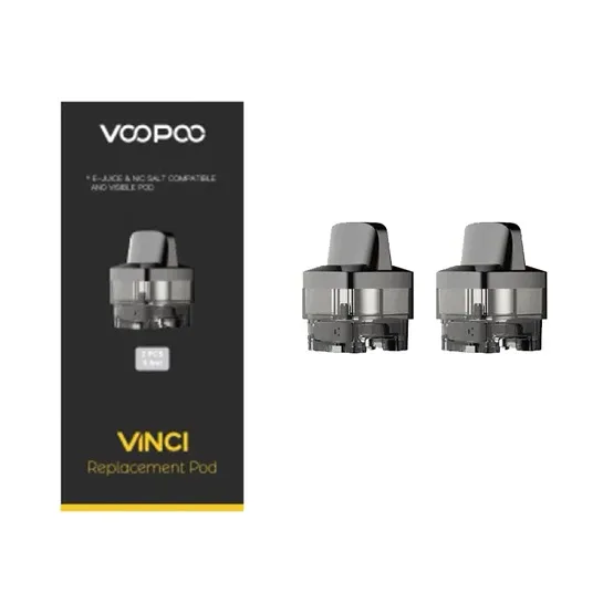 Vinci Pod Cartridge (Empty) | Voopoo | 2/pk | 3.5ml (Final Closeout) - Image 2