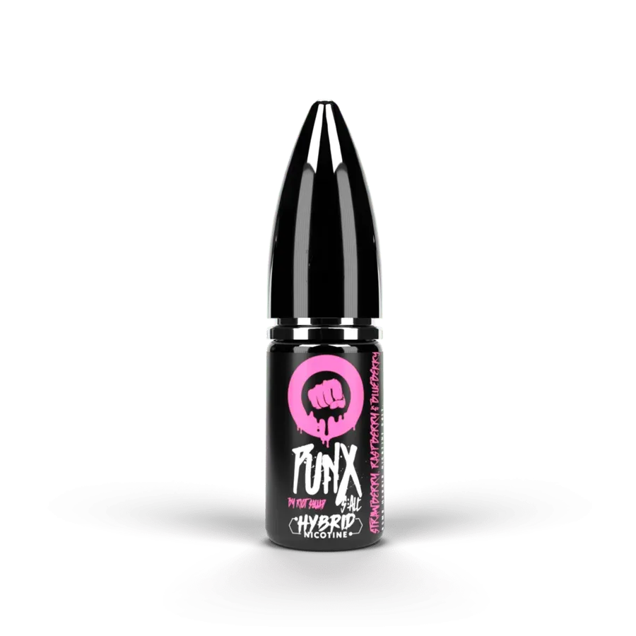 Strawberry Raspberry & Blueberry Nic Salt By Riot Punx