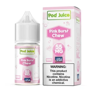 Pink Burst Chew by Pod Juice Salt – 30mL