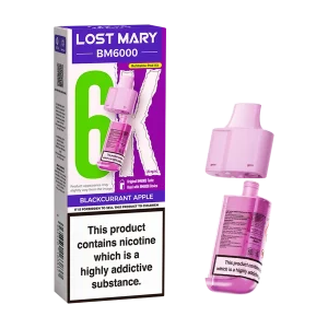 Blackcurrant Apple Lost Mary BM6000 Refill Pack