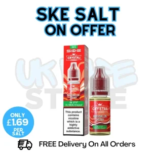 Watermelon Cherry SKE Crystal Nic Salt | ONLY £1.69 | Lowest Price