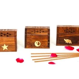 ZenN - Star, Yin Yang, Elephant Incense Cone Box