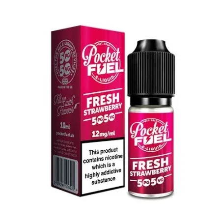Pocket Fuel Fresh Strawberry 50/50 E-Liquid