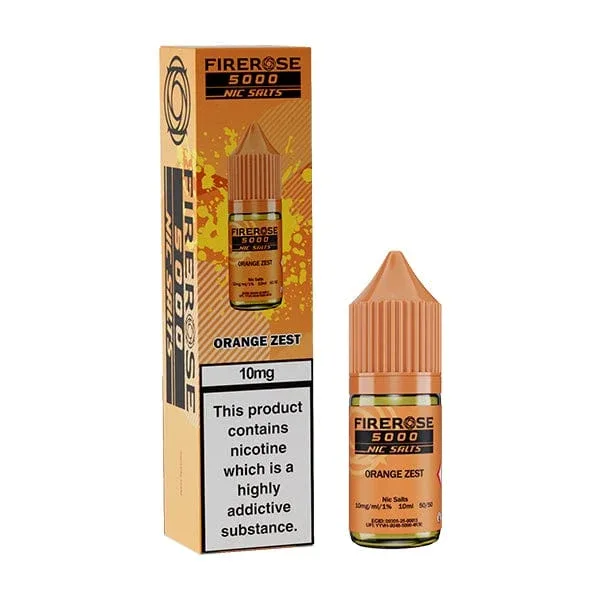 Orange Zest Nic Salt By Elux Firerose