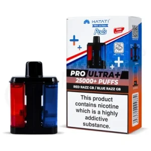 Red Razz GB & Blue Razz GB Hayati Pro Ultra Plus Refill Pod