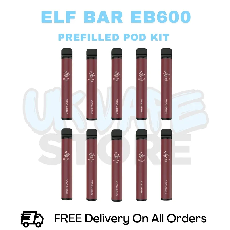 Cherry Cola ELF Bar EB600 Box Of 10