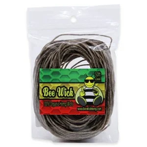 Bee Wick - 50ft Organic Hemp Wick