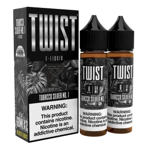 Tobacco Silver No. 1 by Twist E-Liquid – 60mL x 2