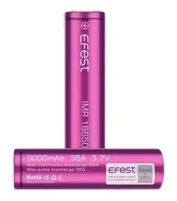 21700 3700mAh 35A Flat Top Battery | Efest (Final closeout) - Image 2