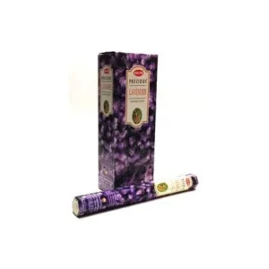 HEM Precious Lavender 9″ Incense Sticks – Hex Box (20g)