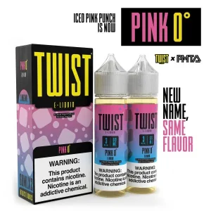 Pink Punch 0° by Twist E-liquids - ( 2 Pack)