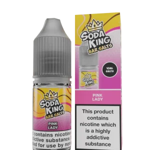 Pink Lady Nic Salt By Soda King Bar Salt