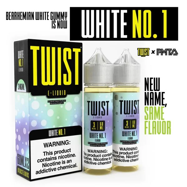 White No.1 by Twist E-liquids - ( 2 Pack)