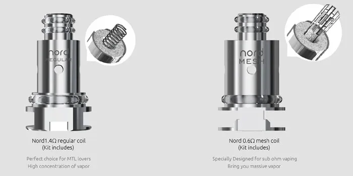 Smok Nord Replacement Coils 5 Pack - Image 2