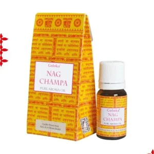 Goloka Nag Champa Aroma Oil 10Ml