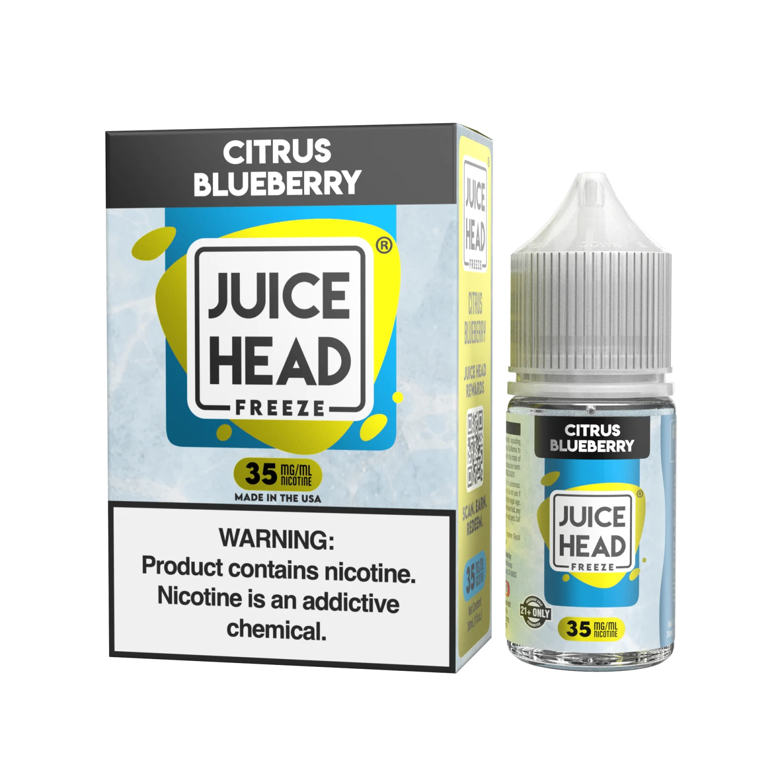 Citrus Blueberry by Juice Head Freeze Salts – 30mL