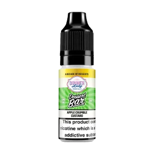 Apple Crumble Custard Nic Salt by Dinner Lady Dessert Bar Range