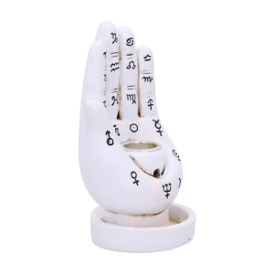 Palmistry Hand Backflow Incense Burner 4.75”
