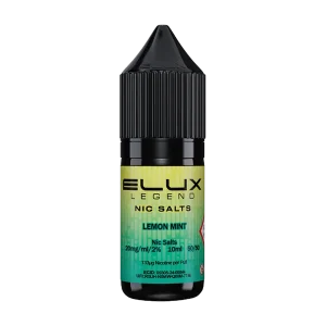 Lemon Mint Nic Salt by Elux 10ml